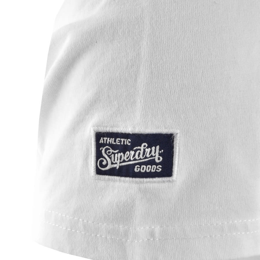 Alternative Image for ProductSuperdry Vintage Logo Chenille T Shirt White3